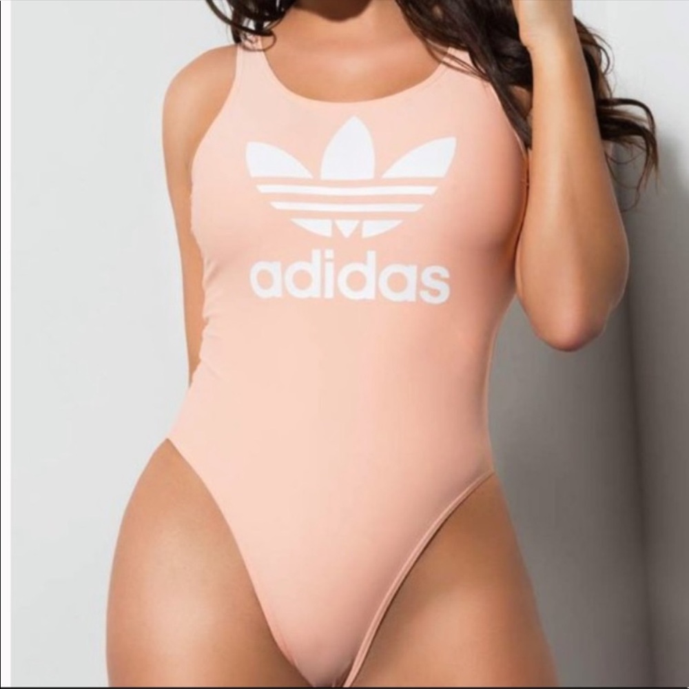 New ADIDAS Trefoil Swimsuit One-Piece Size Medium